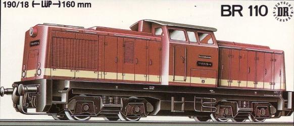 HO - EM17/18 BR110