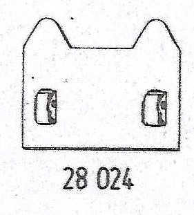 Trafo, F2, Anschlußplatte 