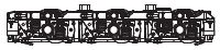 TT, Diesel-Lokomotive BR 131, Drehgestell - Blende 