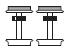 HO, BR130, Radsatz, Set /mit Haftreifen 