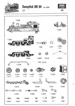 HO, BR 89, Explosivdarstellung 