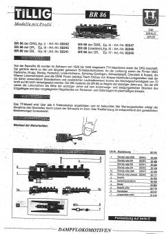 TT, BR 86, Explosivdarstellung 