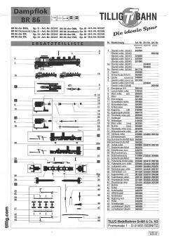 TT, BR 86, Explosivdarstellung 