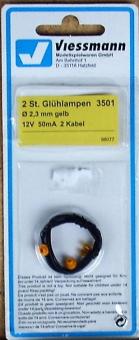 Viessmann - 1 St. Ersatz-Glühlampen 3505 Dm 3,2mm klar 