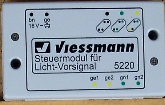 HO, Viessmann - Steuermodul für Licht-Vorsignale 