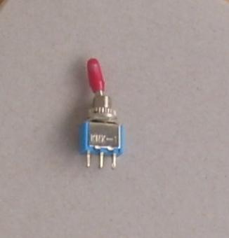 Muldental Elektronik, Miniatur-Kippschalter rot 