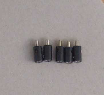 Muldental Elektronik, Zwergstecker schwarz 