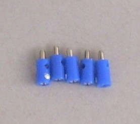 Muldental Elektronik, Zwergstecker blau 
