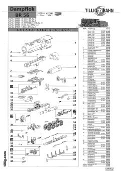 TT, BR 56, Explosivdarstellung, Modell vor 1999 