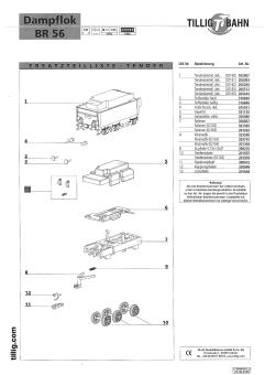 TT, BR 56, Explosivdarstellung, Modell vor 1999 