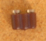 Kupplung  2-pol. , braun  3,5 V  ( AC & DC ) 