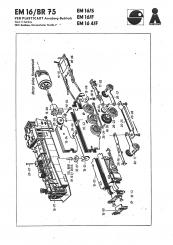 HO, BR 75, Explosivdarstellung 