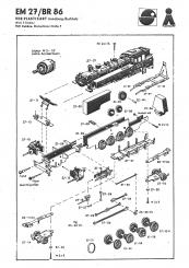HO, BR 86, Explosivdarstellung 