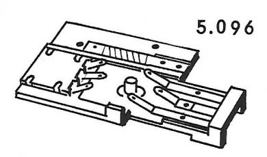 Trafo, Junior-Trafo, Halteplatte, vollst. 