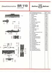 TT, BR110, Explosivdarstellung / BTTB 