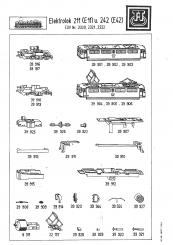TT, BR 211/242, Explosivdarstellung 