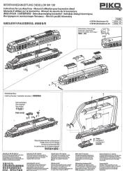 HO, BR 130, Art.: 59 744 / Bedienungsanleitung kompl. Dokument / 4 Seiten 