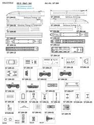 HO, ICE3, Start-Set, Art.: 57 194 / Bedienungsanleitung kompl. Dokument / 4 Seiten 