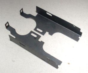 HO, BR 24/64/75, Rahmenblech für Steuerung, sw., Demontageartikel 