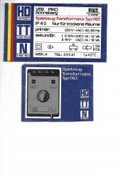 HO, Trafo FZ2, Trafo - Daten 