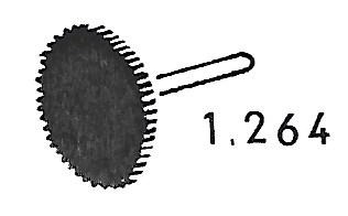 HO, BR 80 start, Zwischenrad 