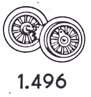 HO, BR 66, Radsatz I 