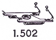 HO, BR 66, Isolierplatte 