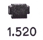 HO, BR 66, Gewindeplatte 