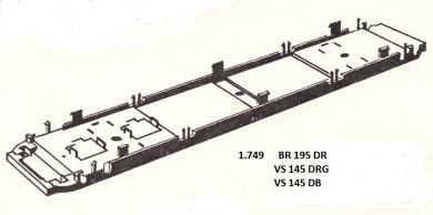 HO, BR 195  Unterteil 