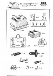 HO, Trafo FZ2, Explosivdarstellung 