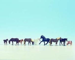 HO, Figuren / Pferde 