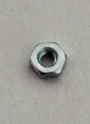 Sechskantmutter, M2 (verzinkt) 