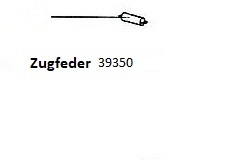 TT-Tillig- Zug-Feder , Dm = 1,5mm l = 6mm 
