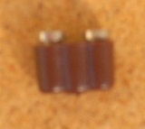 Kupplung  2-pol. , braun  3,5 V  ( AC & DC ) 